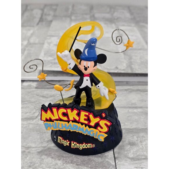 Disney Other - Mickey Mouse Philharmagic Figurine Statue Magic Kingdom Disney WDW Mickey Wizard